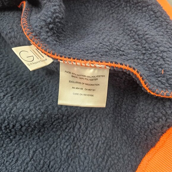 NFL Denver Broncos team apparel full zip hoody mens Large embordered spell out - Picture 6 of 12